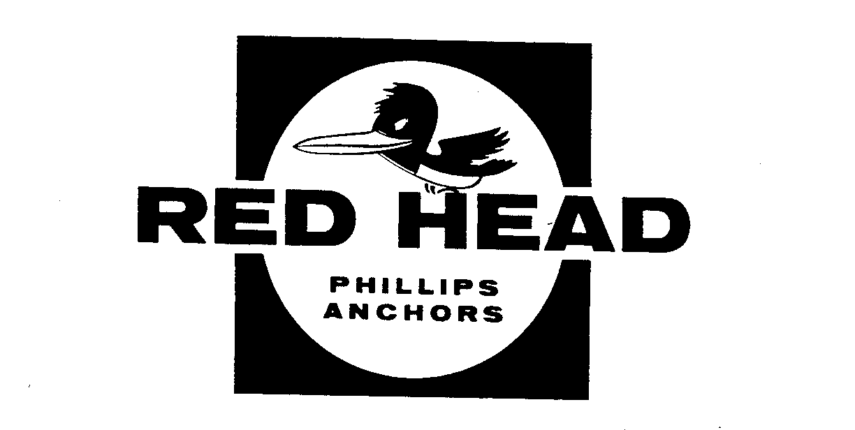  RED HEAD PHILLIPS ANCHORS