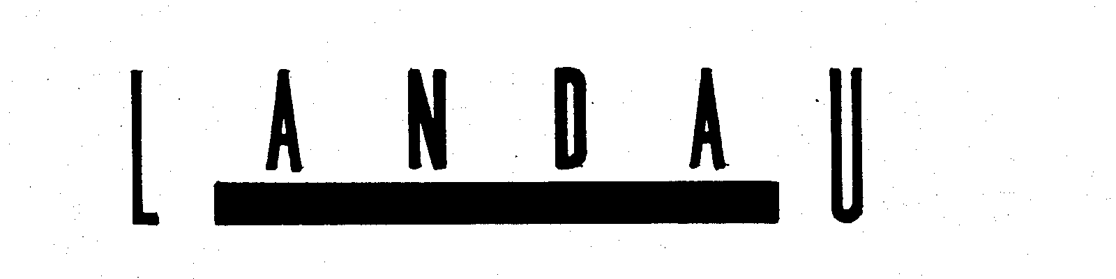 Trademark Logo LANDAU