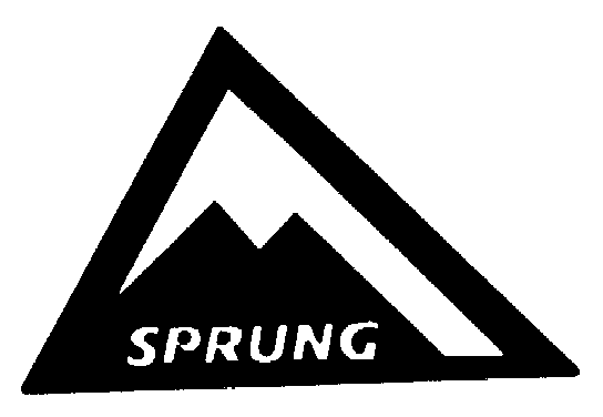 Trademark Logo SPRUNG