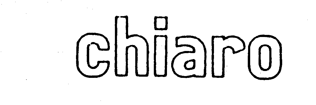 Trademark Logo CHIARO