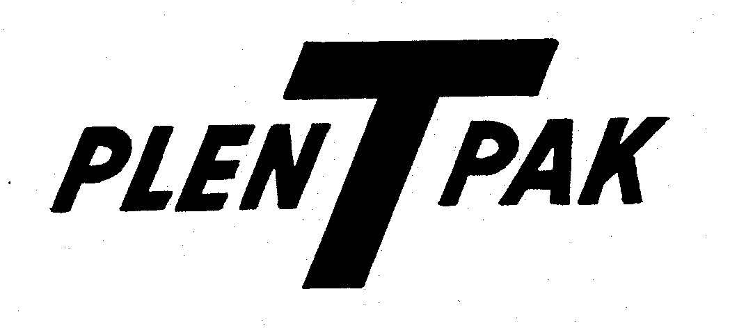 Trademark Logo PLEN T PAK