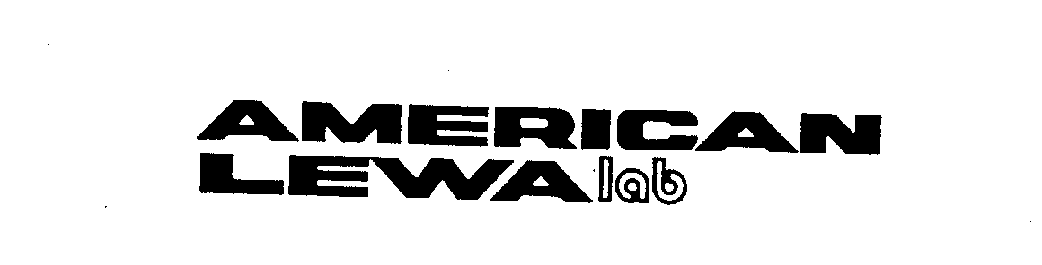 Trademark Logo AMERICAN LEWA LAB