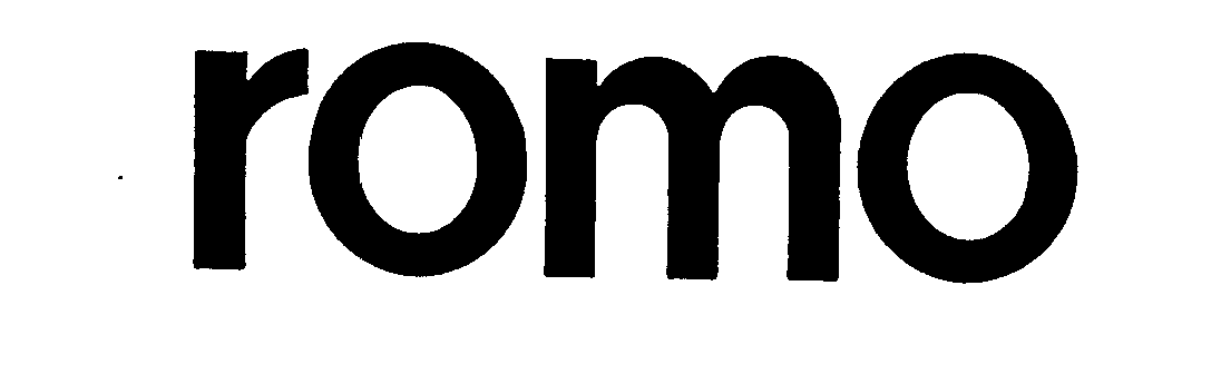 Trademark Logo ROMO