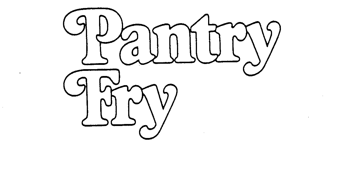 Trademark Logo PANTRY FRY