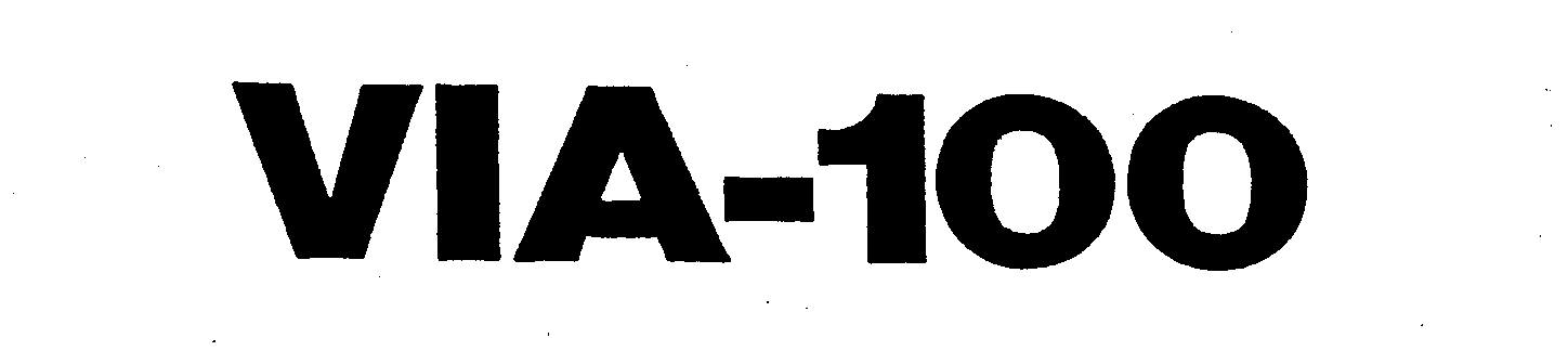 Trademark Logo VIA-100