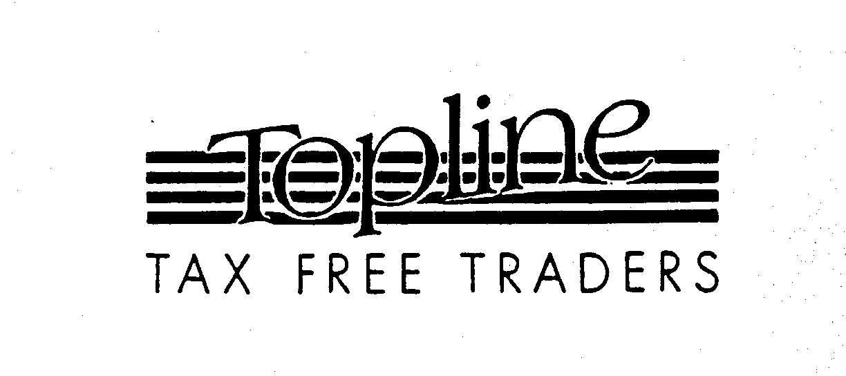 Trademark Logo TOPLINE TAX FREE TRADERS