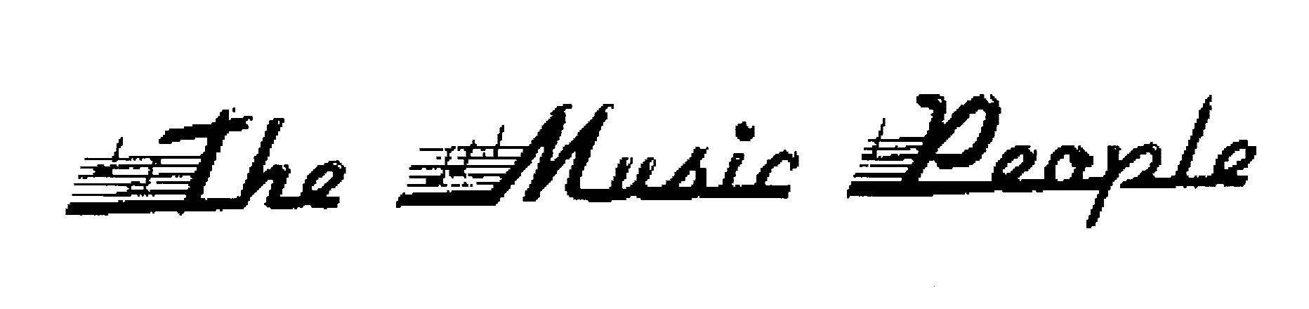 Trademark Logo THE MUSIC PEOPLE