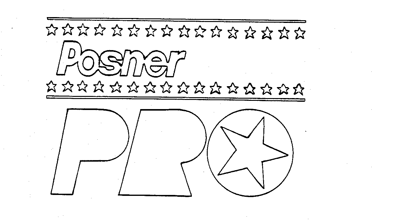 Trademark Logo POSNER PRO