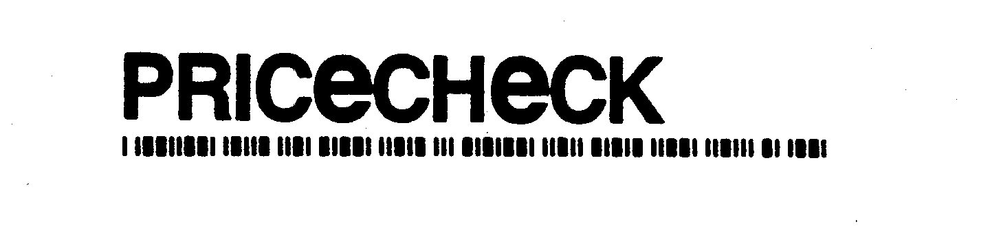 Trademark Logo PRICECHECK