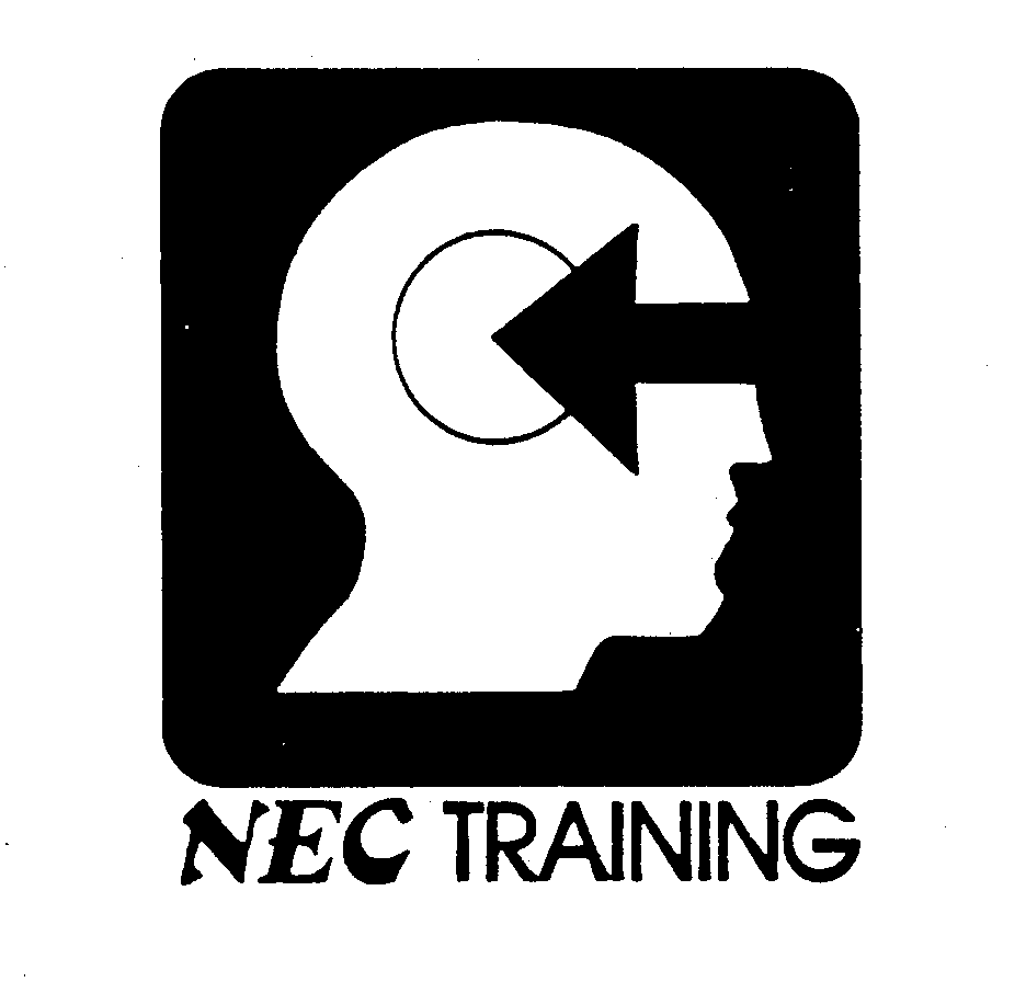 Trademark Logo NEC TRAINING