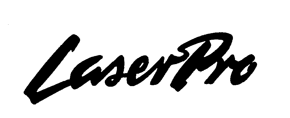 Trademark Logo LASERPRO