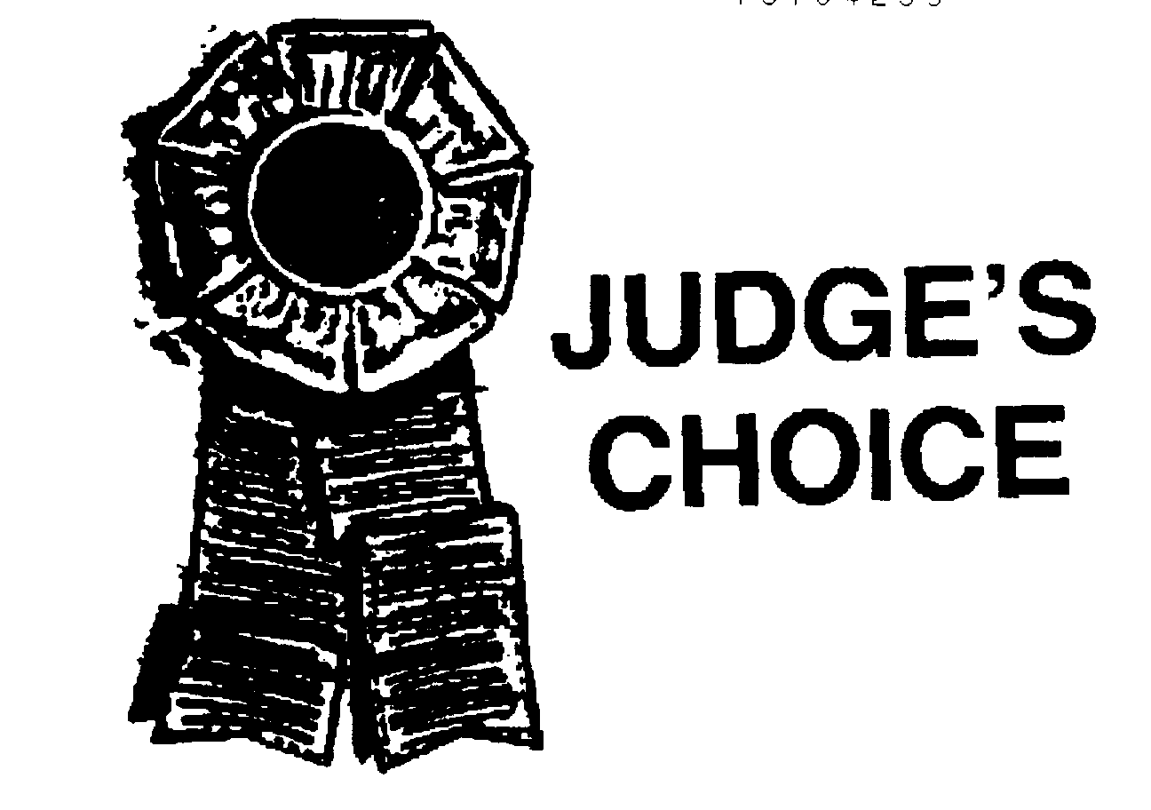  JUDGE'S CHOICE