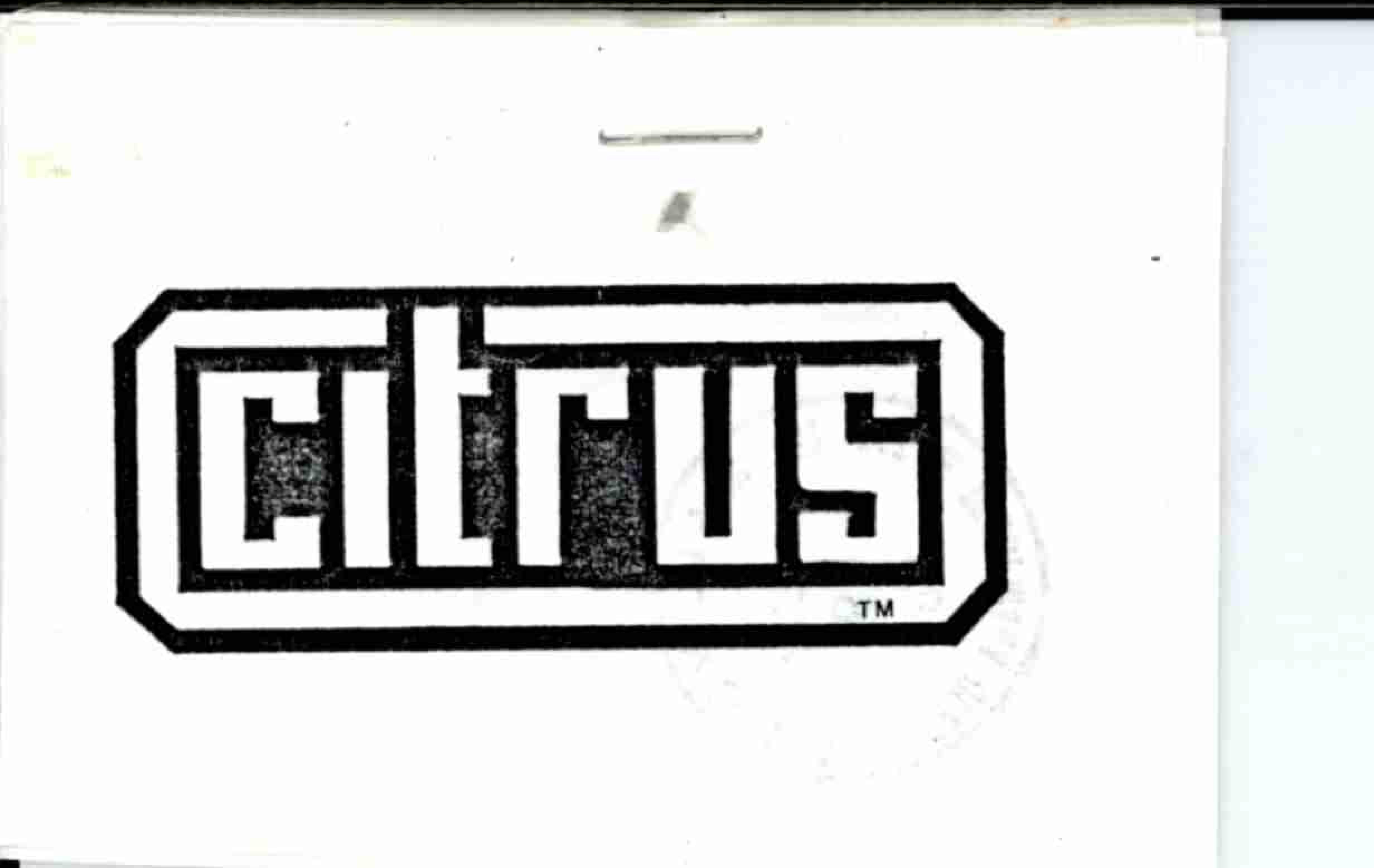 Trademark Logo CITRUS