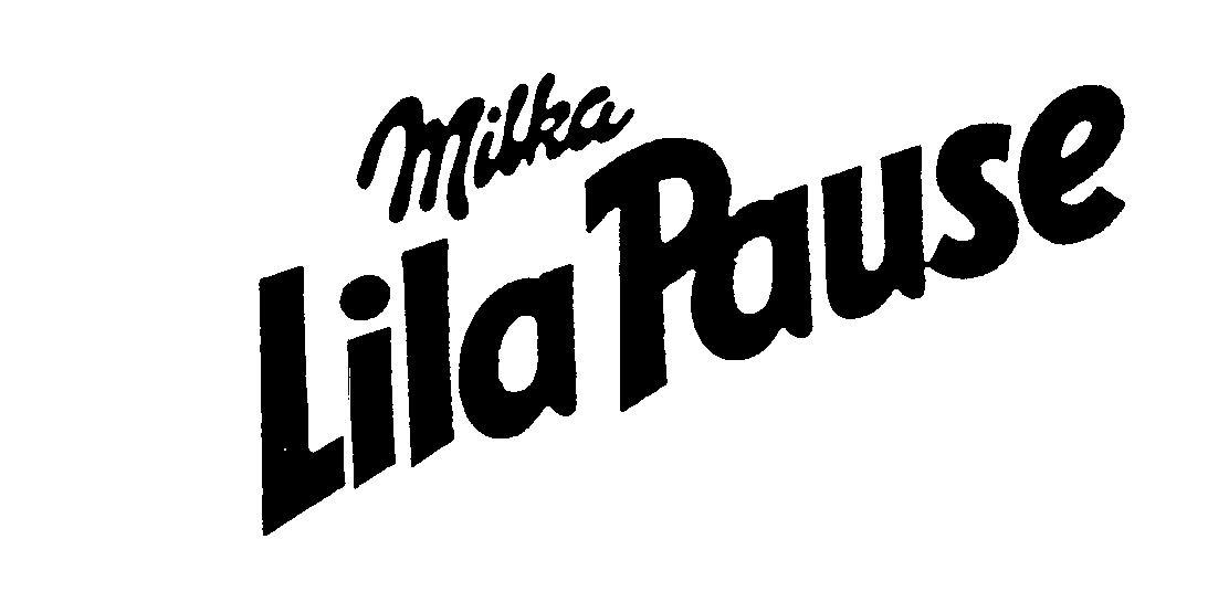 Trademark Logo MILKA LILA PAUSE