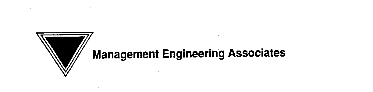 Trademark Logo MANAGEMENT ENGINEERING ASSOCIATES