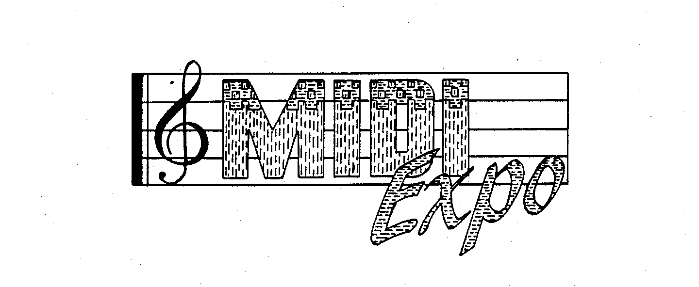 Trademark Logo MIDI EXPO