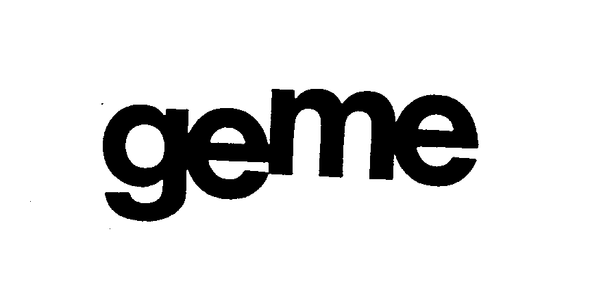 Trademark Logo GEME