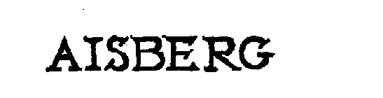 Trademark Logo AISBERG