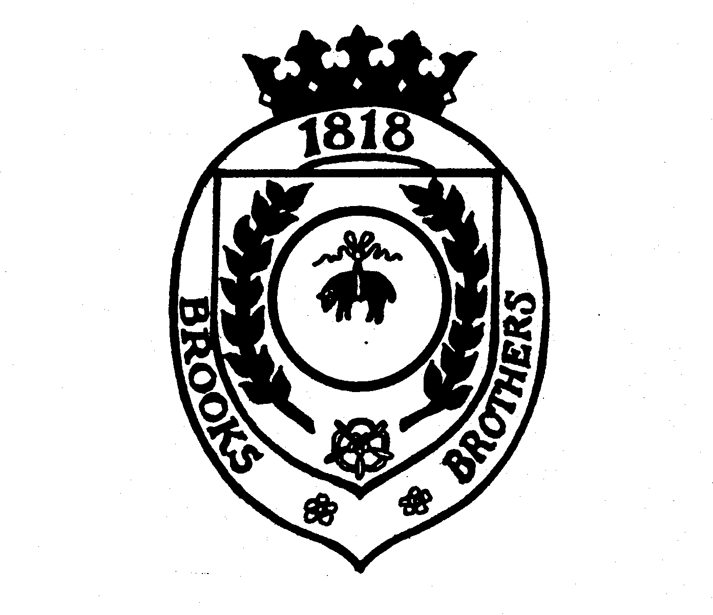 Trademark Logo BROOKS BROTHES 1818