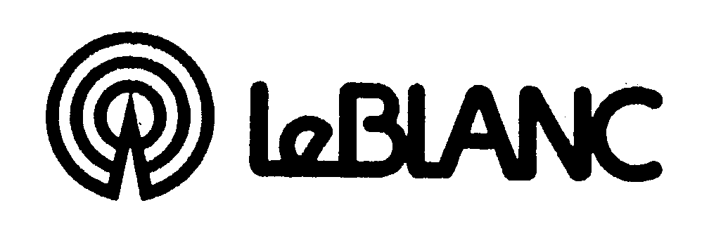 Trademark Logo V LEBLANC