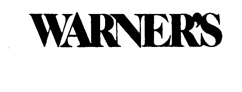 Trademark Logo WARNER'S