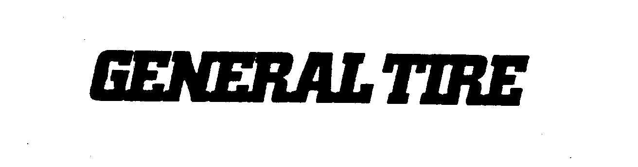 Trademark Logo GENERAL TIRE