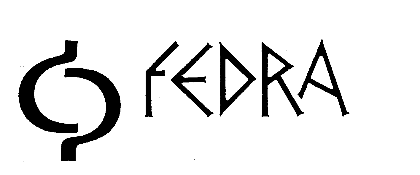 Trademark Logo FEDRA