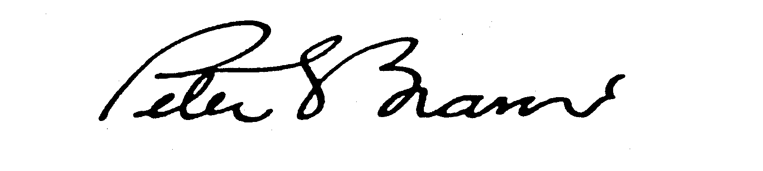 Trademark Logo PETER BRAMS