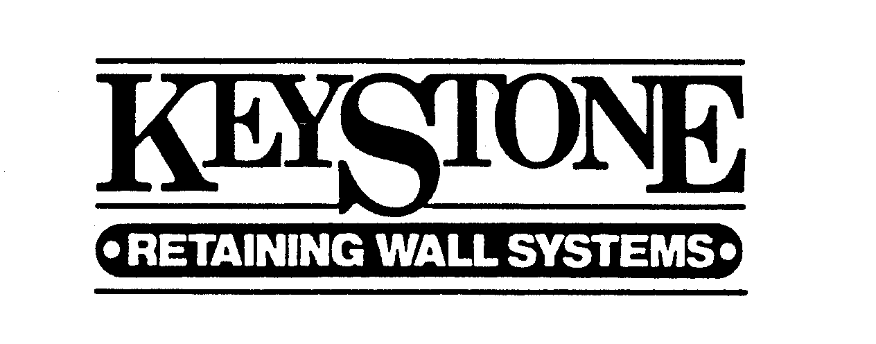  KEYSTONE RETAINING WALL SYSTEMS