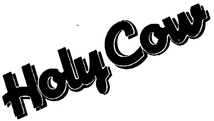 Trademark Logo HOLY COW