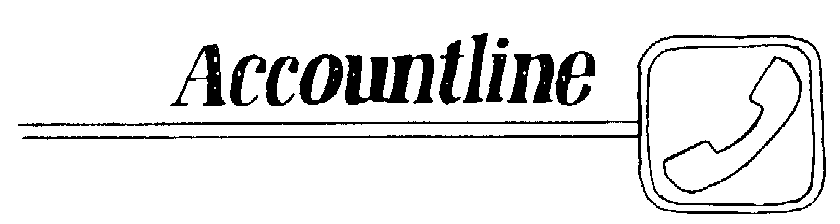 Trademark Logo ACCOUNTLINE