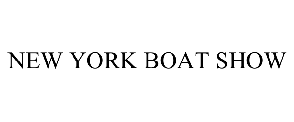  NEW YORK BOAT SHOW