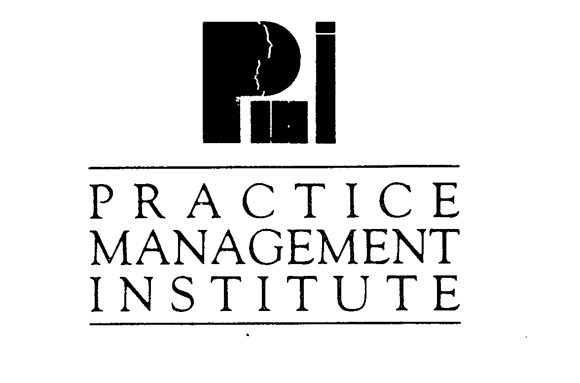 Trademark Logo PI PRACTICE MANAGEMENT INSTITUTE