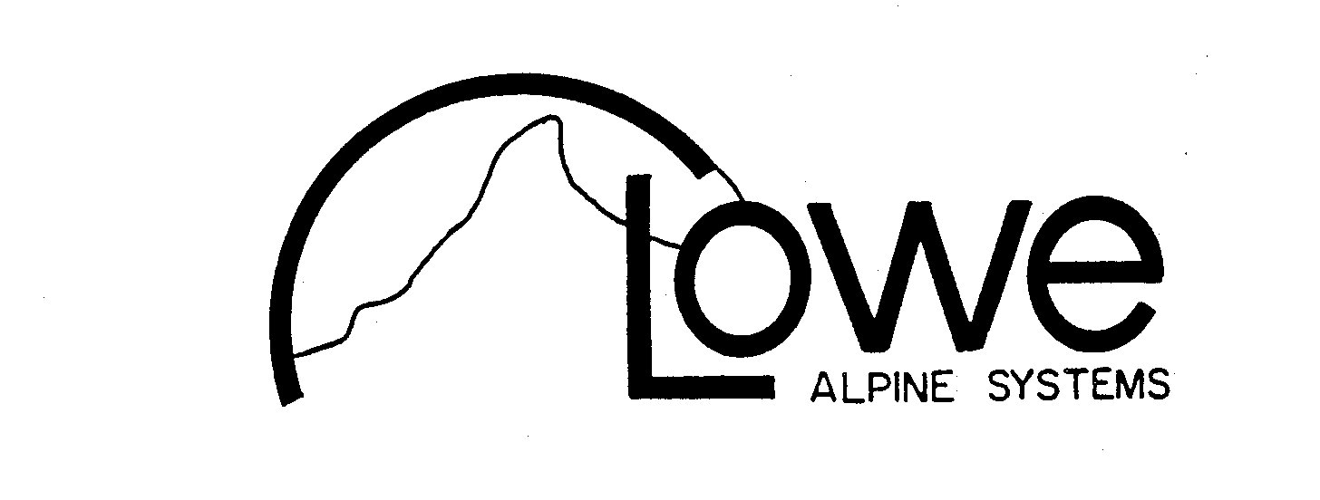 Trademark Logo LOWE ALPINE SYSTEMS