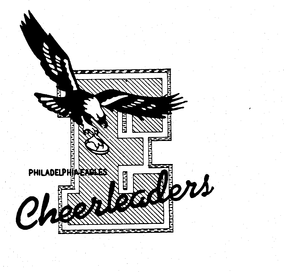 Trademark Logo PHILADELPHIA EAGLES CHEERLEADERS E