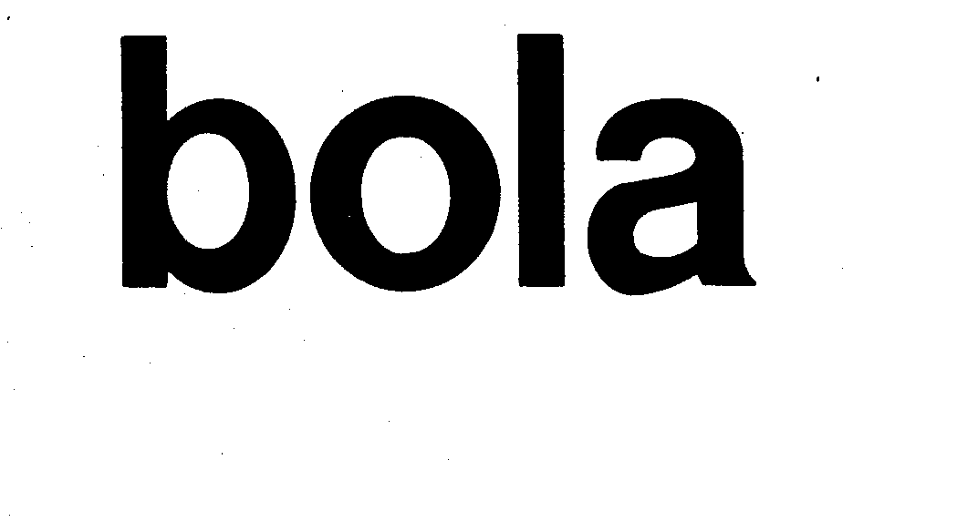 Trademark Logo BOLA