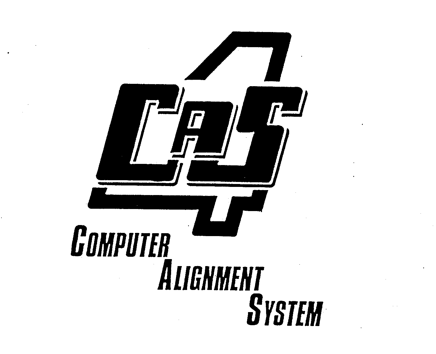  4 CAS COMPUTER ALIGNMENT SYSTEM