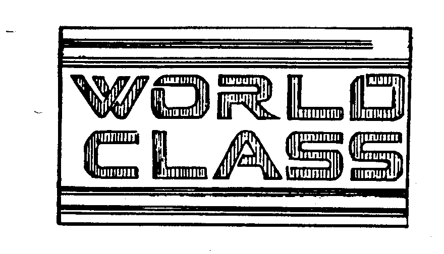 Trademark Logo WORLD CLASS