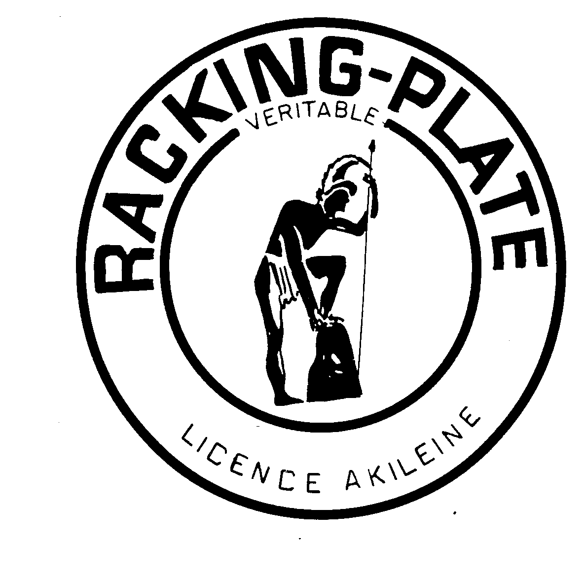 Trademark Logo RACKING-PLATE VERITABLE LICENCE AKILEINE
