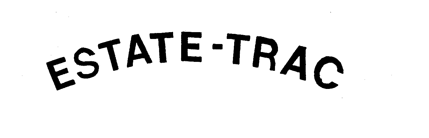 Trademark Logo ESTATE-TRAC