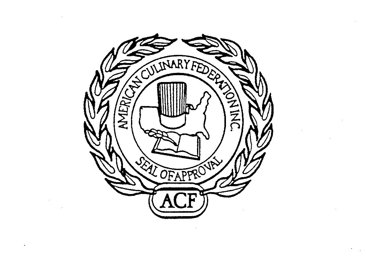 Trademark Logo ACF AMERICAN CULINARY FEDERATION, INC. SEAL OF APPROVAL