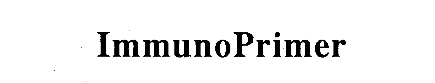 Trademark Logo IMMUNOPRIMER