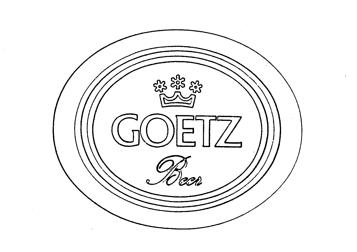 Trademark Logo GOETZ BEER