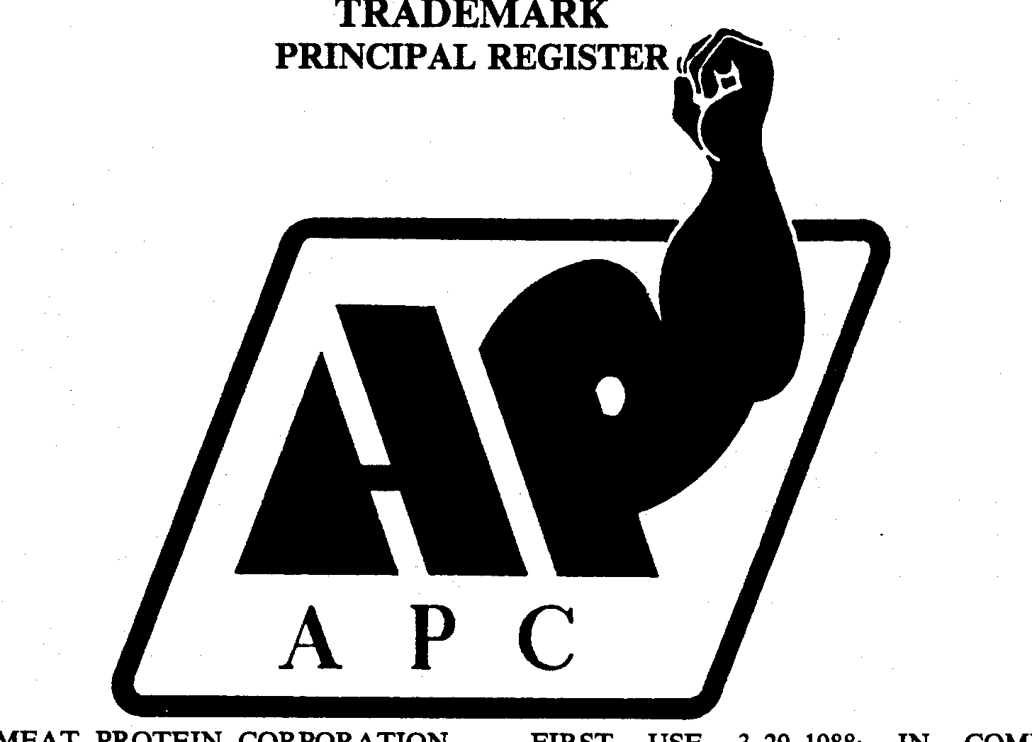 Trademark Logo AP APC