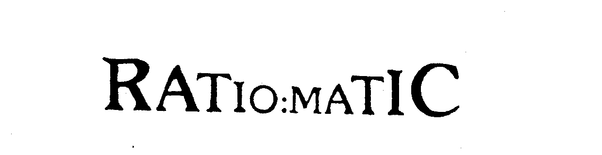 Trademark Logo RATIO:MATIC