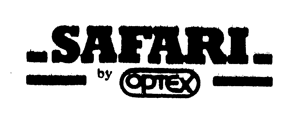 Trademark Logo SAFARI BY OPTEX