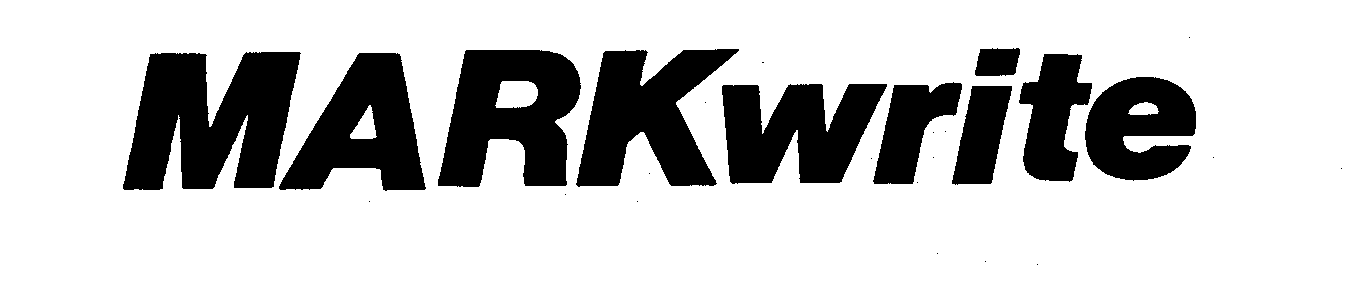 Trademark Logo MARKWRITE