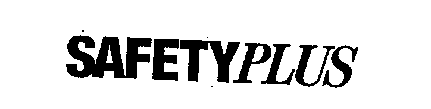 Trademark Logo SAFETYPLUS