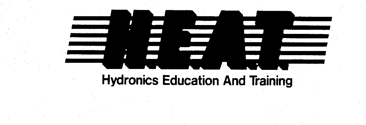 Trademark Logo H.E.A.T. HYDRONICS EDUCATION AND TRAINING