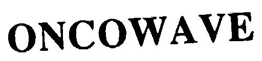 Trademark Logo ONCOWAVE